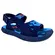 Sandália Hot Wheels Shark Action Infantil Azul/Laranja Menino