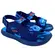 Sandália Hot Wheels Shark Action Infantil Azul/Laranja Menino