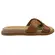 Chinelo Papete Beira Rio Napa Turim Camel Feminino