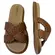 Chinelo Papete Beira Rio Napa Turim Camel Feminino