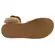 Chinelo Papete Beira Rio Napa Turim Camel Feminino
