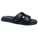 Chinelo Papete Beira Rio Napa Turim Preto Feminino
