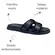 Chinelo Papete Beira Rio Napa Turim Preto Feminino