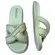 Chinelo Papete Beira Rio Napa Turim Branco Off Feminino