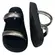 Chinelo Papete Moleca Tira Metalizado Grafite/Preto Feminino
