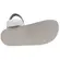 Chinelo Papete Moleca Napa Ravenna Branco Off/Prata Feminino