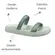 Chinelo Papete Moleca Napa Ravenna Branco Off/Prata Feminino