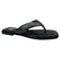 Chinelo Rasteira Moleca Napa Pele Strech Preto-Grafite Feminino