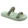 Chinelo Papete Moleca Dourado/Aurora Boreal/Bco Off Feminino