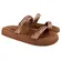 Chinelo Papete Moleca Tira Nantes Nude Light Peach Feminino