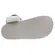 5469.141.29806.99588 SANDALIA FEM. DE USO COMUM C/ SOLA SINT. CABEDAL TEXTIL BRANCO OFF 526/NIQUEL-C