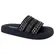 Chinelo Slide Moleca Camurça Flex Preto/Grafite-Preto Feminino
