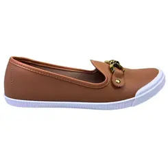 Sapatilha Moleca Napa Floather Classic Neo Nude Feminina