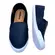 Sapatilha Moleca Napa Floather Classic Marinho/Camel Feminina