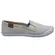 Sapatilha Moleca Microperfuros Branco Off/Camel Feminina