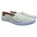 Sapatilha Moleca Microperfuros Branco Off/Camel Feminina