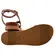 Sandália Via Marte Napa Casual Ganache Feminina