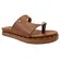 Chinelo Papete Via Marte Napa Casual Ganache Feminino
