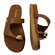Chinelo Papete Via Marte Napa Casual Ganache Feminino