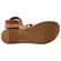 Chinelo Papete Via Marte Napa Casual Ganache Feminino