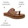 Chinelo Papete Via Marte Napa Casual Ganache Feminino