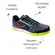 Chuteira Umbro Futsal Pro 5 Bump Club GHT/BLA/PURP