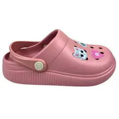Clog Molekinha Injetada EVA Rosa Menina