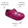 Clog Molekinha Injetada EVA Pink Menina