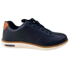 Sapatênis BRsport Napa Vermont Preto/Camel Masculino