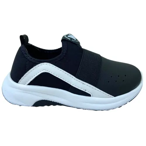 Tênis Molekinho Lycra Neoplex Preto/Preto/Branco Menino
