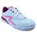 Tênis Via Vip Street Juvenil Com Silk Branco/Pink Menina