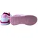 Tênis Via Vip Street Juvenil Com Silk Branco/Pink Menina