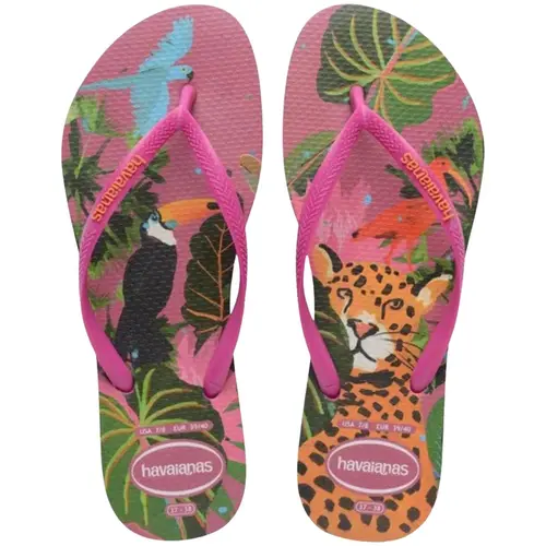Chinelo Havaianas Slim Summer Bliss Rosa Gum Feminino
