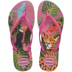 Chinelo Havaianas Slim Summer Bliss Rosa Gum Feminino