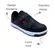 Tênis Via Vip Street Com Velcro Preto/Vermelho Menino