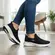 Tênis Actvitta Gaspea Loc Salem/Cacharel Preto Feminino