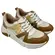 Tênis Modare Branco Off/Tan/Dourado/Manteiga Feminino