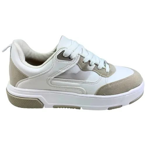 Tênis Vizzano Pelica/Camurção/Vinil Branco Off Feminino