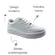 Tênis Vizzano Casual Pelica Branco Feminino