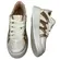 Tênis Modare Napa Floater Branco Off/Dourado Feminino
