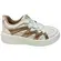 Tênis Modare Napa Floater Branco Off/Dourado Feminino