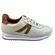 Tênis Vizzano Casual Pelica Branco Off/Camel Feminino