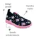 Tênis Novopé Textil Ceu de Unicórnio/Marinho Menina