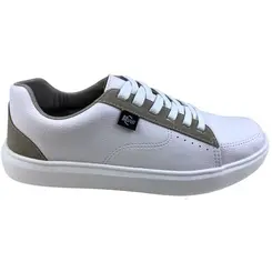 Sapatênis BRsport Napa Vermont Branco/Cinza Masculino