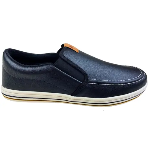 Sapatênis BRsport Slip On Napa Vermont Preto Masculino