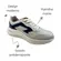 Tênis BRsport Napa Branco Off/Marinho/Whisky Masculino
