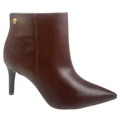 Bota Vizzano Salto Fino Napa Genebra Café Feminino