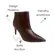 Bota Vizzano Salto Fino Napa Genebra Café Feminino