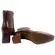 Bota Vizzano Salto Bloco Napa Genebra Café Feminino