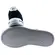 Tênis Adrun Slim Kids Preto/Branco Menino